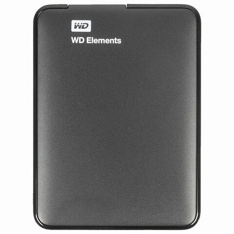 Внешний жесткий диск WD Elements Portable 4TB, 2.5", USB 3.0, черный, WDBW8U0040BBK-EEUE