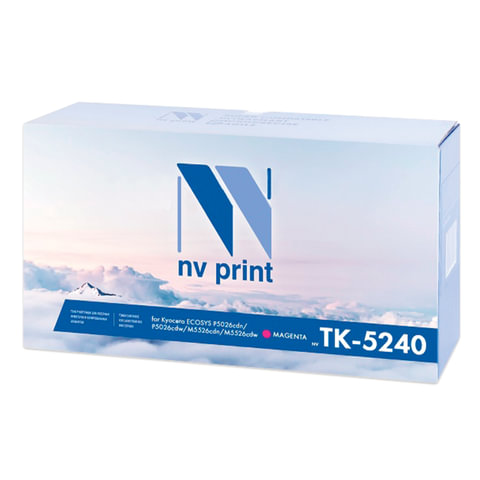 Тонер-картридж NV PRINT (NV-TK-5240M) для KYOCERA ECOSYS P5026cdn/w/M5526cdn, пурпурный, ресурс 3000 стр.