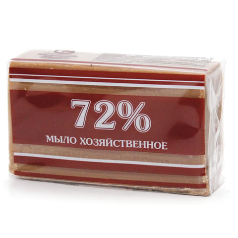 Мыло хозяйственное 72%, 200 г (Меридиан) "Традиционное", в упаковке