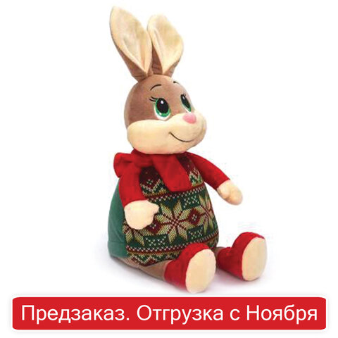 Подарок новогодний "Томик", 900 г, НАБОР конфет, мягкая игрушка, DT 005 (10130)